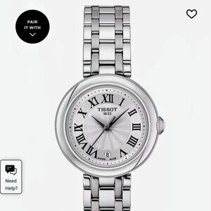 Tissot Women's Swiss Bellissima Stainless Steel Bracelet Watch 26mm